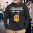 Ich Weiß Nicht Ich Bin Nur Eine Potel I Don't Be I Langarmshirts Geschenke für alte Männer