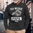 Ich Werde Papa 2025 Ich Werde Baldater Langarmshirts Geschenke für alte Männer