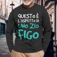 Idee Regalo Zio Compleanno Da NipoteOriginale Figo Maglietta a maniche lunghe Regalos para ancianos