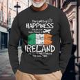 Ireland Flag Ireland Langarmshirts Geschenke für alte Männer