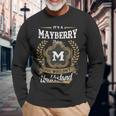It's A Mayberry Thing You Wouldn't Understand Personalized Last Name Mayberry Family Crest Coat Of Arm Long Sleeve T-Shirt Gifts for Old Men