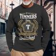 It's A Timmers Thing You Wouldn't Understand Personalized Last Name Timmers Family Crest Coat Of Arm Long Sleeve T-Shirt Gifts for Old Men
