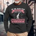 Je Ne Suis Pas Parfaite Mais Je Suis Biologiste T-shirt à manches longues Cadeaux pour les vieillards