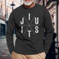 Jiu Jitsu Bjj Brasileña Jiu Jitsu Camiseta de manga larga Regalos para ancianos
