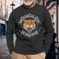 Jiu Jitsu Tiger Head Bjj E Grappling Maglietta a maniche lunghe Regalos para ancianos