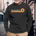 Kublai Khan Tx Retro Stripes Musician Vintage Long Sleeve T-Shirt Gifts for Old Men