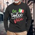 La Dolceita I Italian Lifestyle Langarmshirts Geschenke für alte Männer