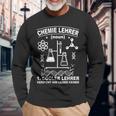 Labor Chemie Tehrererververververververververververst Him Langarmshirts Geschenke für alte Männer