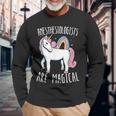 L'anestesista È Un Magico Medico Anestesia Unicorno Maglietta a maniche lunghe Regalos para ancianos