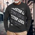 Leicester Modello Camo Grigio Camouflage Maglietta a maniche lunghe Regalos para ancianos