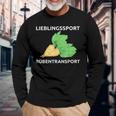 Lieblingssport Rübransport Langarmshirts Geschenke für alte Männer