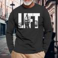 Lift Ronnie Coleman Bodybuilding Palestra Fitness Motivazionale Maglietta a maniche lunghe Regalos para ancianos