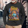 Lord Shiva Hinduism Om Namah Shivaya Hindu Mantra Langarmshirts Geschenke für alte Männer