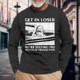 Get In Loser Wir Beschlagnahmen Die Produktionsmittel Karl Marx Langarmshirts Geschenke für alte Männer