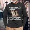 I Love My Chihuahua Chiwawa Little Dog Proprietario Maglietta a maniche lunghe Regalos para ancianos