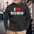 I Love Nimo I Love Nimo Langarmshirts Geschenke für alte Männer