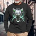 Manga Anime Ästhetische Cyberpunk Techwear Harajuku Langarmshirts Geschenke für alte Männer