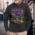 Mardi Gras Cruise 2024 Family Trip Matching Ship Long Sleeve T-Shirt Gifts for Old Men