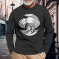 MC Escher Sphärisches Autoritratto Sferico Maglietta a maniche lunghe Regalos para ancianos