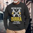 Meccanico Motori Boccale Di Birra Garage Tir Camion Maglietta a maniche lunghe Regalos para ancianos