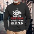 Mein Fick Dich Kommton Herzen Sayings Ironie S Langarmshirts Geschenke für alte Männer