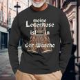 Meine Lederhose Ist In Der Wäsche Oktoberfest Costume Langarmshirts Geschenke für alte Männer