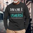 Meme Dai Che Èenerdì Regalo Divertente Maglietta a maniche lunghe Regalos para ancianos