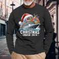 Merry Christmas Family Christmas Cruise 2024 Family Matching Long Sleeve T-Shirt Gifts for Old Men