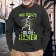 Mir Reichts Ich Geh Kick Football Player Children's Boys Langarmshirts Geschenke für alte Männer