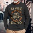 Motorcycle Ich Werde Nicht Alter Motorcycle Rider Biker Langarmshirts Geschenke für alte Männer