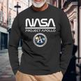 Nasa Apollo Program Maglietta a maniche lunghe Regalos para ancianos