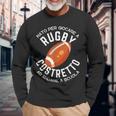 Nato Per Giocare A Rugby Costretto Ad Andare A Scuola Bimbo Maglietta a maniche lunghe Regalos para ancianos