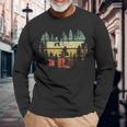 Natura Fauna Selvatica Outdoor Alberi Retro Foresta Maglietta a maniche lunghe Regalos para ancianos