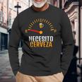 Necesito Cerveza Odometro Alcool Bere Birra Ubriacone Pub Maglietta a maniche lunghe Regalos para ancianos