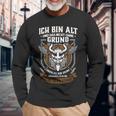 Nicht Grundlos Alt Nicht Grundlos Alt -Ikings & Walhal Langarmshirts Geschenke für alte Männer