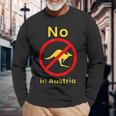 No Kangaroo In Austria No Kangaroo In Austria Langarmshirts Geschenke für alte Männer