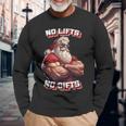 No Lifts No Buff Santa Langarmshirts Geschenke für alte Männer