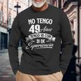 No Tengo 49 Años Tengo 18 Con 31 De Experiencia Cumpleaños Camiseta de manga larga Regalos para ancianos