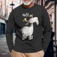 Nö Ziege Hat Keinen Bock I Goat Statement Fun S Langarmshirts Geschenke für alte Männer