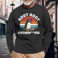 Noot Noot Penguin Lover intage Retro Langarmshirts Geschenke für alte Männer