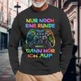 Nur Noch Eine Runde Dann Hören Langarmshirts Geschenke für alte Männer