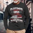 Oldtimer Baujahr 1954Intage Birthday Langarmshirts Geschenke für alte Männer