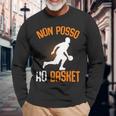 Pallacanestro Non Posso Ho Basket Cestista Bambino Ragazzo Maglietta a maniche lunghe Regalos para ancianos