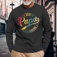 Papa 2025 Loading Werdender Papa 2025 Retro Papa Est 2025 Langarmshirts Geschenke für alte Männer