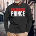 Passenger Prince Bambino E Uomo Passeggero Sedile Prince Maglietta a maniche lunghe Regalos para ancianos