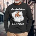 Personal Sleep Dachshund Pyjamas Langarmshirts Geschenke für alte Männer