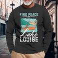 Pesca Al Lago Louise Maglietta a maniche lunghe Regalos para ancianos