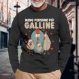 Polli Regalo Gallina Divertente Maglietta a maniche lunghe Regalos para ancianos