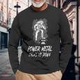 Power-Metal Mi Calma Power-Metal Maglietta a maniche lunghe Regalos para ancianos