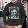 Punk Not Dead Rockero Punk Rock Camiseta de manga larga Regalos para ancianos